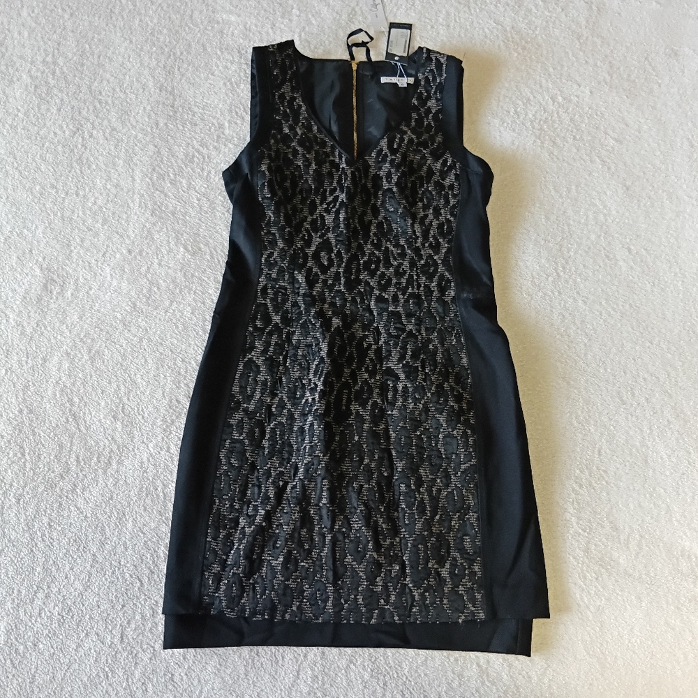 Trina Turk Leopard Print Midi Dress Size 6